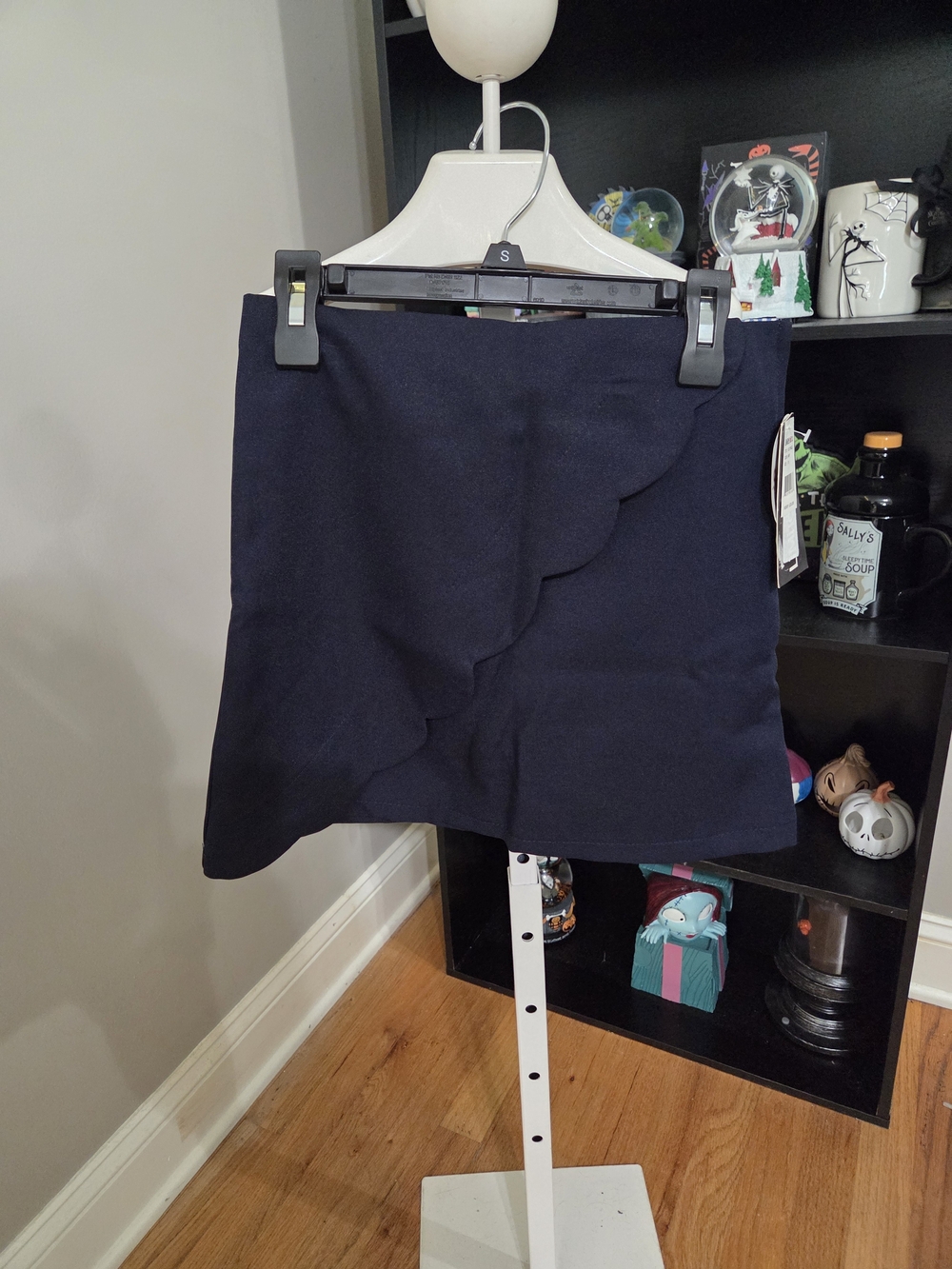Limited Too Navy Scallop-Trim Skort